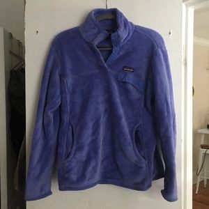 Lavender Patagonia Re-Tool Snap-T® Fleece Pullover